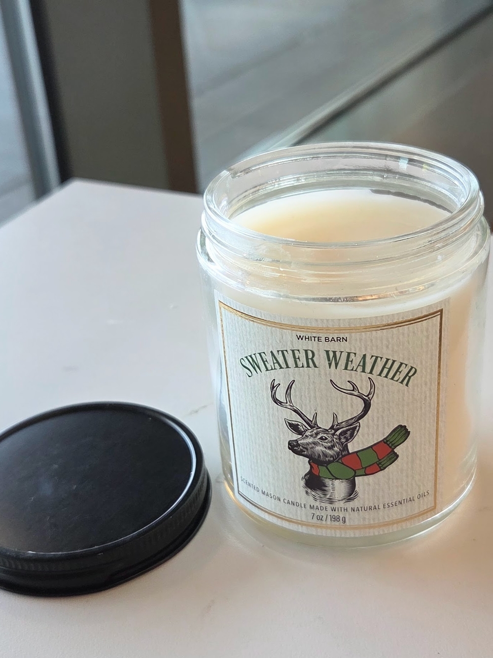White Barn Sweater Weather Scented Candle